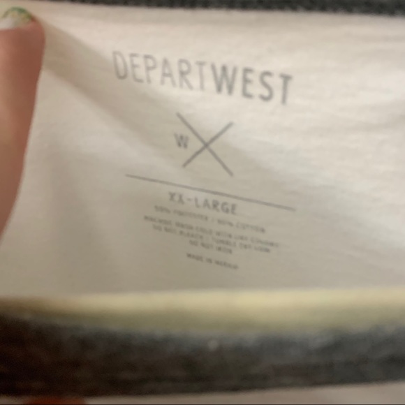 DepartWest USA Baseball Tee - Picture 2 of 4